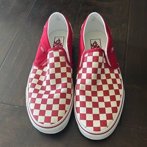 Red Checkered Women’s size 11 vans